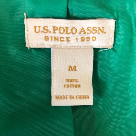 U.S. Polo Assn. Navy Polka Dot Blazer - Picture 6 of 8